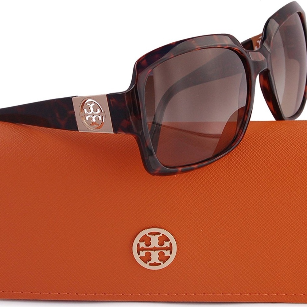 Tory Burch square sunglasses tortoise